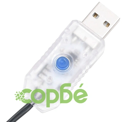 LED стринг с 300 LED топло бяло 30 м PVC ➤ топ цена ➤ sorbe.bg