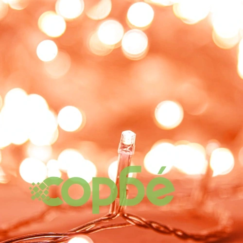 LED стринг с 1000 LED топло бяло 100 м PVC ➤ топ цена ➤ sorbe.bg