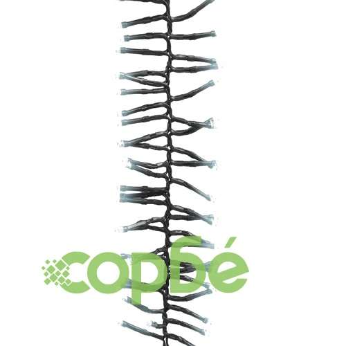 LED клъстърен стринг с 400 LED студено бяло 7,4 м PVC ➤ топ цена ➤ sorbe.bg