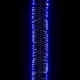 LED клъстърен стринг с 400 LED синьо 7,4 м PVC