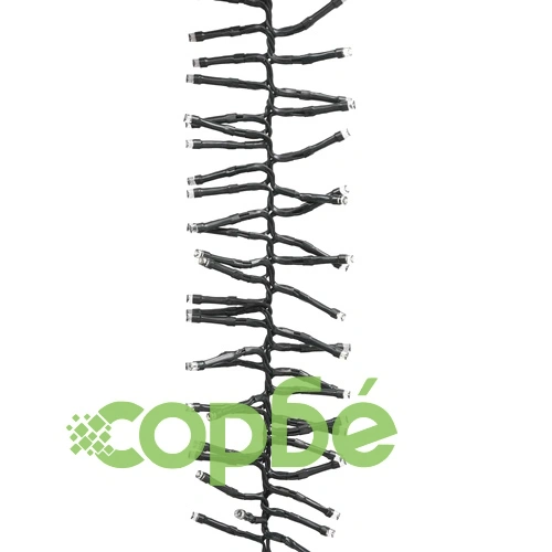 LED клъстърен стринг с 400 LED многоцветен 7,4 м PVC ➤ топ цена ➤ sorbe.bg