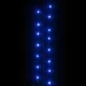 Компактен LED стринг с 400 LED синьо 13 м PVC