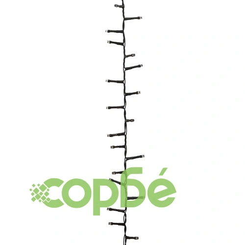 Компактен LED стринг с 2000 LED синьо 45 м PVC ➤ топ цена ➤ sorbe.bg