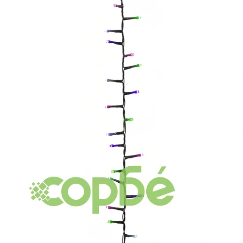 Компактен LED стринг с 2000 LED пастелен многоцветен 45 м PVC ➤ топ цена ➤ sorbe.bg