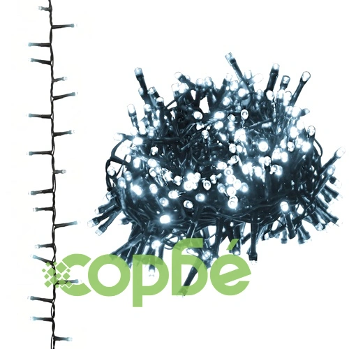 Компактен LED стринг с 3000 LED студено бяло 65 м PVC ➤ топ цена ➤ sorbe.bg