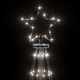 Коледна елха конус, студено бяло, 1134 LED, 230x800 см