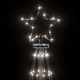 Коледна елха с шип, студено бяло, 108 LED, 180 см