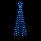 Коледна елха с шип, синя, 108 LED, 180 см Коледна елха с шип, синя, 108 LED, 180 см