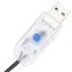Коледна елха с шип, синя, 310 LED, 300 см
