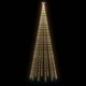 Коледна елха с шип, многоцветна, 732 LED, 500 см