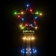 Коледна елха с шип, многоцветна, 732 LED, 500 см