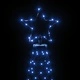 Коледна елха с шип, синя, 200 LED, 180 см