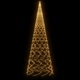 Коледна елха с шип, топло бяла, 3000 LED, 800 см
