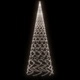 Коледна елха с шип, студено бяла, 3000 LED, 800 см