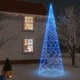 Коледна елха с шип, синя, 3000 LED, 800 см