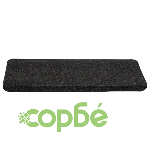 Самозалепващи стелки за стълби, 15 бр, 65x24,5x3,5 см, антрацит ➤ топ цена ➤ sorbe.bg