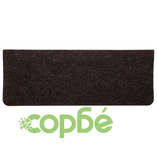 Самозалепващи стелки за стълби, 15 бр, 65x24,5x3,5 см, антрацит ➤ топ цена ➤ sorbe.bg