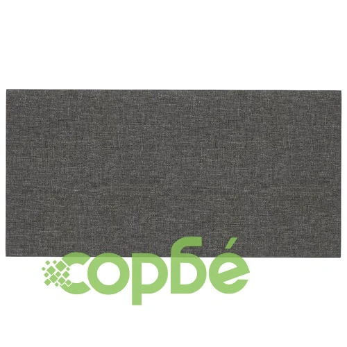 Стенни панели, 12 бр, тъмносиви, 30x15 см, плат, 0,54 м² ➤ топ цена ➤ sorbe.bg