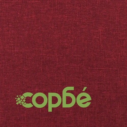 Стенни панели, 12 бр, виненочервени, 30x15 см, плат, 0,54 м² ➤ топ цена ➤ sorbe.bg