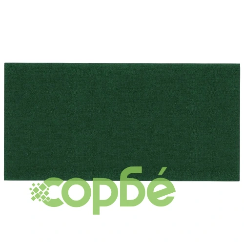 Стенни панели, 12 бр, тъмнозелени, 30x15 см, плат, 0,54 кв.м. ➤ топ цена ➤ sorbe.bg