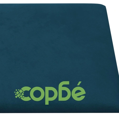 Стенни панели, 12 бр, сини, 30x15 см, кадифе, 0,54 м² ➤ топ цена ➤ sorbe.bg