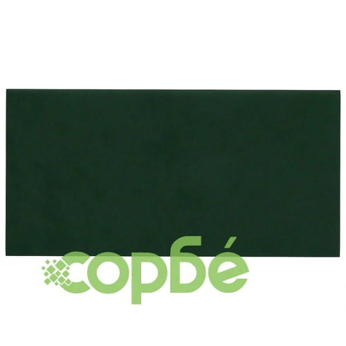 Стенни панели, 12 бр, тъмнозелени, 30x15 см, кадифе, 0,54 м² ➤ топ цена ➤ sorbe.bg