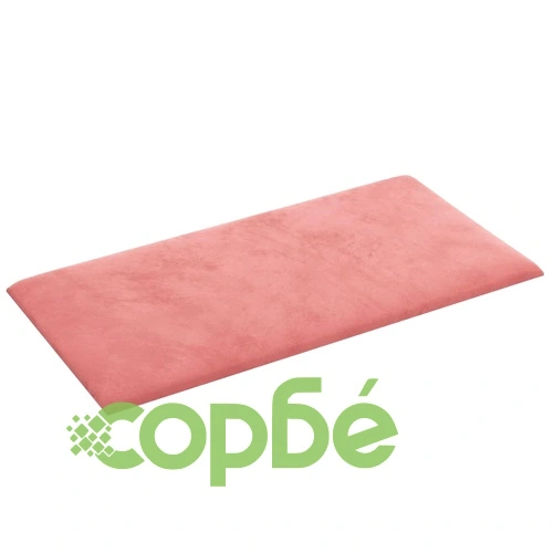 Стенни панели, 12 бр, розови,30x15 см, кадифе, 0,54 м² ➤ топ цена ➤ sorbe.bg