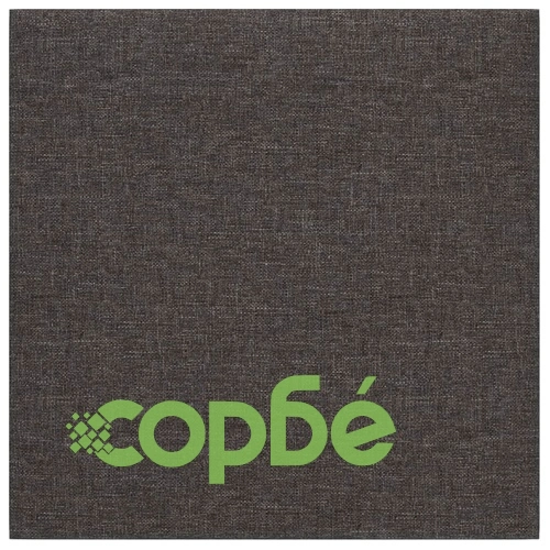 Стенни панели, 12 бр, тъмносиви, 30x30 см, плат, 1,08 м² ➤ топ цена ➤ sorbe.bg