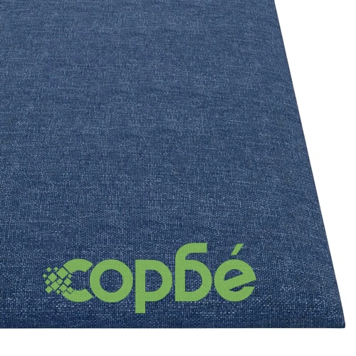 Стенни панели, 12 бр, сини, 30x30 см, плат, 1,08 м² ➤ топ цена ➤ sorbe.bg