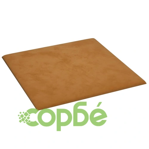 Стенни панели, 12 бр, кафяви, 30x30 см, кадифе, 1,08 кв.м. ➤ топ цена ➤ sorbe.bg