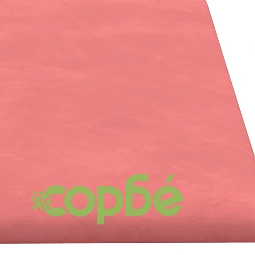 Стенни панели, 12 бр, розови, 60x15 см, кадифе, 1,08 м² ➤ топ цена ➤ sorbe.bg