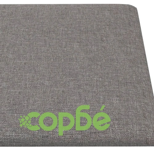 Стенни панели, 12 бр, светлосиви, 60x30 см, плат, 2,16 м² ➤ топ цена ➤ sorbe.bg