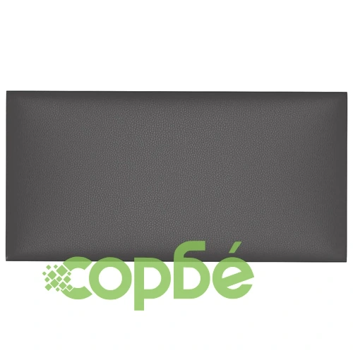 Стенни панели, 12 бр, сиви, 60x30 см, изкуствена кожа, 2,16 м² ➤ топ цена ➤ sorbe.bg