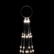 Коледна елха на флагщок, студено бяло, 310 LED, 300 см
