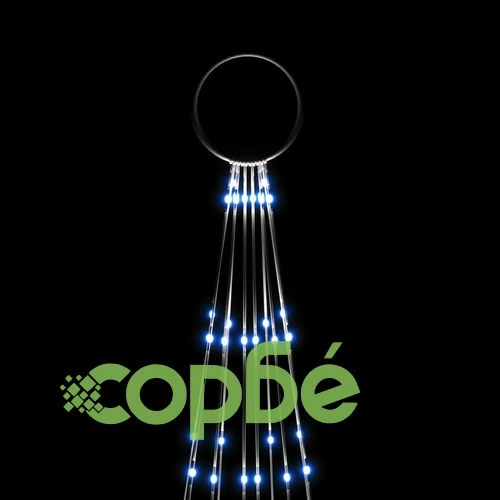 Коледна елха на флагщок, синьо, 310 LED, 300 см ➤ топ цена ➤ sorbe.bg