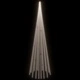 Коледна елха на флагщок, студено бяло, 1134 LED, 800 см