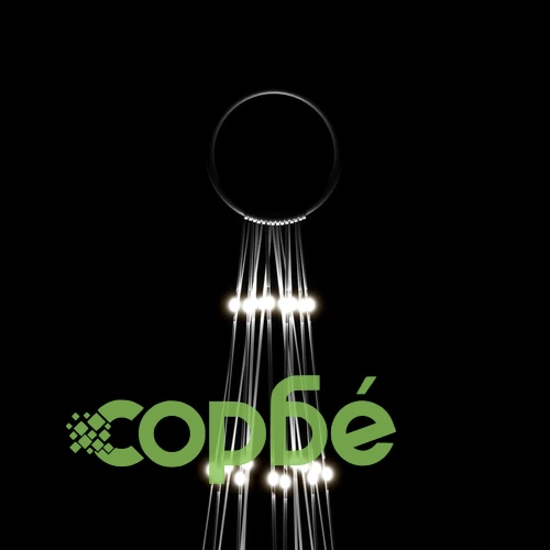 Коледна елха на флагщок, студено бяло, 1134 LED, 800 см ➤ топ цена ➤ sorbe.bg
