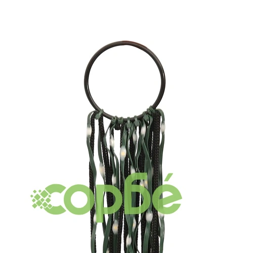 Коледна елха на флагщок, студено бяло, 200 LED, 180 см ➤ топ цена ➤ sorbe.bg