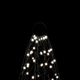 Коледна елха на флагщок, студено бяло, 500 LED, 300 см