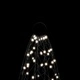 Коледна елха на флагщок, студено бяло, 3000 LED, 800 см
