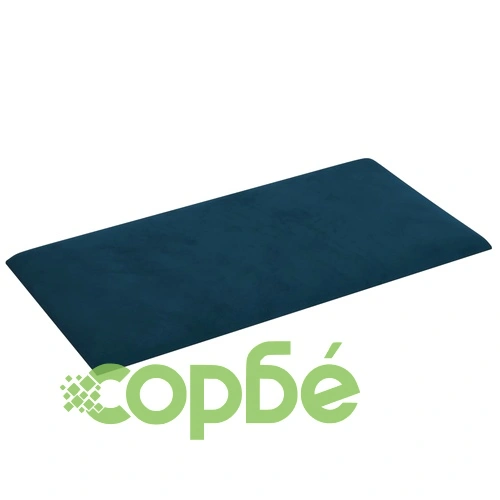 Стенни панели, 12 бр, сини, 60x30 см, кадифе, 2,16 м² ➤ топ цена ➤ sorbe.bg