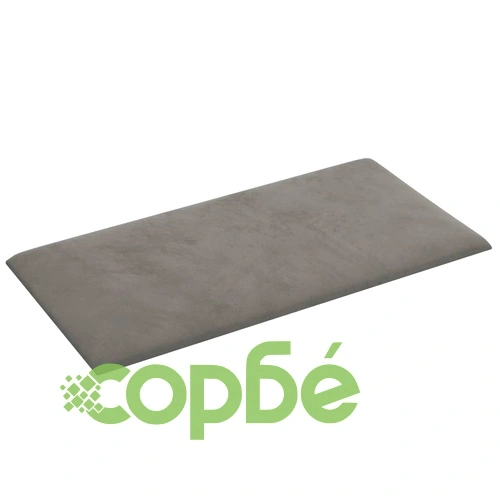 Стенни панели, 12 бр, светлосиви, 60x30 см, кадифе, 2,16 м² ➤ топ цена ➤ sorbe.bg