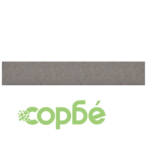 Стенни панели, 12 бр, светлосиви, 90x15 см, плат, 1,62 м² ➤ топ цена ➤ sorbe.bg