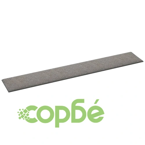 Стенни панели, 12 бр, светлосиви, 90x15 см, плат, 1,62 м² ➤ топ цена ➤ sorbe.bg