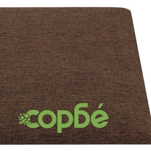 Стенни панели, 12 бр, кафяви, 90x15 см, плат, 1,62 м² ➤ топ цена ➤ sorbe.bg