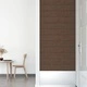 Стенни панели, 12 бр, кафяви, 90x15 см, плат, 1,62 м²