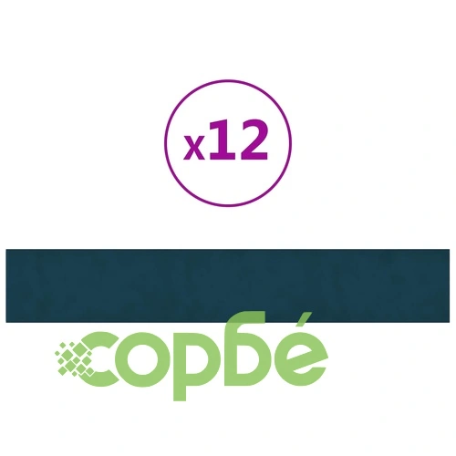 Стенни панели, 12 бр, сини, 90x15 см, кадифе, 1,62 м² ➤ топ цена ➤ sorbe.bg