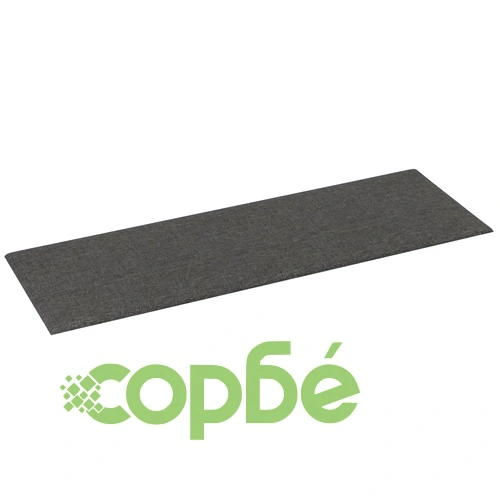 Стенни панели, 12 бр, тъмносиви, 90x30 см, плат, 3,24 м² ➤ топ цена ➤ sorbe.bg