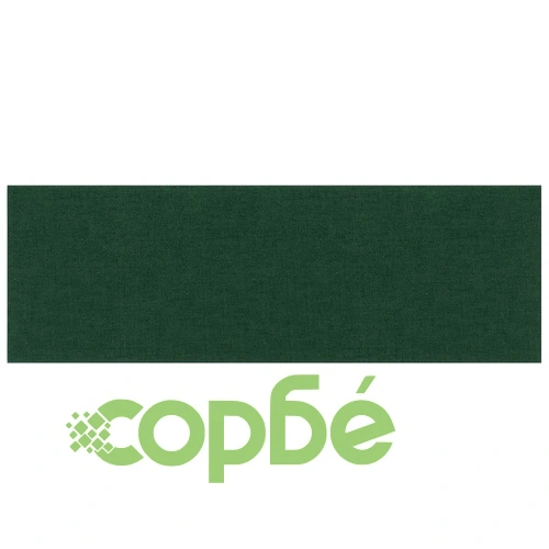 Стенни панели, 12 бр, тъмнозелени, 90x30 см, плат, 3,24 кв.м. ➤ топ цена ➤ sorbe.bg