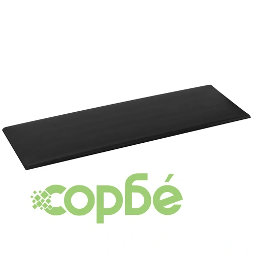 Стенни панели, 12 бр, черни, 90x30 см, изкуствена кожа, 3,24 м² ➤ топ цена ➤ sorbe.bg